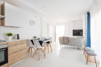 Kuchyň nebo kuchyňský kout v ubytování Santa Pola Apartments