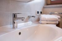 A bathroom at Apartment Kronplatz