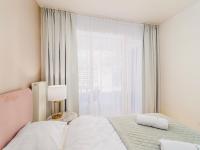 Posteľ alebo postele v izbe v ubytovaní Apart111 Apartamenty - Garden
