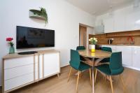 Kuchyň nebo kuchyňský kout v ubytování Apartmani Marta