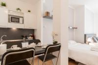 A kitchen or kitchenette at Milan Royal Suites - Centro Cadorna