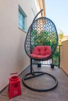 Balkón alebo terasa v ubytovaní Apartmani Julija