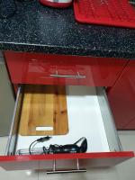 Kuchyň nebo kuchyňský kout v ubytování M & M Red Luxury