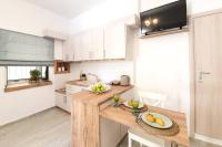 Kuchyň nebo kuchyňský kout v ubytování Elia Luxury Suite, Corfu Town