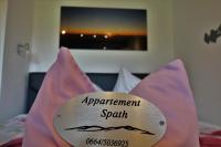 Łóżko lub łóżka w pokoju w obiekcie Appartement Spath