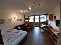 Łóżko lub łóżka w pokoju w obiekcie Appartement Spath
