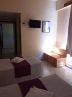 Postel nebo postele na pokoji v ubytování Minaides Hotel