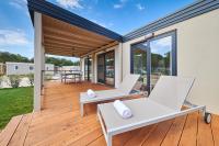 Balkón alebo terasa v ubytovaní Camping Stella Maris Mobile Homes