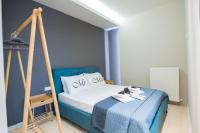 Posteľ alebo postele v izbe v ubytovaní Velvet Blue
