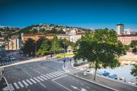 Výhľad na mesto Rijeka alebo výhľad na mesto priamo z apartmánu