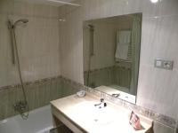 Koupelna v ubytování Hotel Duque de Calabria