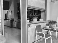 Kuchyň nebo kuchyňský kout v ubytování Rethymno Blue Apartments
