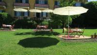Vonkajšia záhrada v ubytovaní Hotel Posthof
