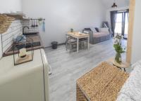 Kuchyň nebo kuchyňský kout v ubytování Babyky apartmány