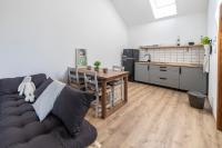 Kuchyň nebo kuchyňský kout v ubytování Babyky apartmány