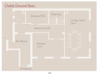 Plan piętra w obiekcie Chalet Augustine Hinterglemm Zentrum