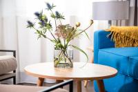 Precise Resort Marina Wolfsbruch - Familienapartments पर बैठने की जगह