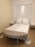 Posteľ alebo postele v izbe v ubytovaní Villa Christina Skiathos
