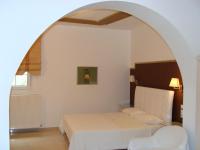 Posteľ alebo postele v izbe v ubytovaní Villa Christina Skiathos