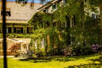 Un jardín fuera de Villa Bulfon