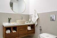 Koupelna v ubytování Balance Hotel