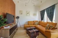 Televízia a/alebo spoločenská miestnosť v ubytovaní COZY APARTMENT