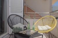 Balkón alebo terasa v ubytovaní COZY APARTMENT