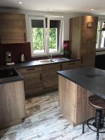 A cozinha ou cozinha compacta de G&icirc;te d&rsquo;Alsace l&rsquo;Escale