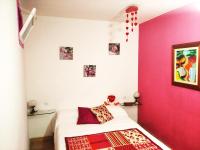 Postel nebo postele na pokoji v ubytování Apartament Rural Vilaplana