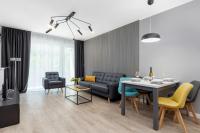 Część wypoczynkowa w obiekcie Modern City Center Apartments by Noclegi Renters