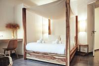 Posteľ alebo postele v izbe v ubytovaní Art Pantheon - Suites & Apartments