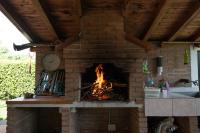 Gril pre hostí v ubytovaní bed & breakfast
