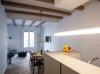 TV a/nebo společenská místnost v ubytování Villaroel · Modern flat in San Antoni