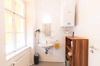 Kúpeľňa v ubytovaní Ferienwohnung Klangturm im Zentrum