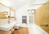 Koupelna v ubytování Bellevue Hotel Benešov