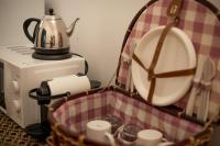 Príslušenstvo na prípravu kávy alebo čaju v ubytovaní B&B Family First