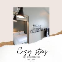 Ένα ή περισσότερα κρεβάτια σε δωμάτιο στο Get GuestHouse 2 ( Sangsri soi 4)