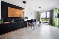 Kuchyňa alebo kuchynka v ubytovaní P&O Business Serviced Apartments CYBERNETYKI