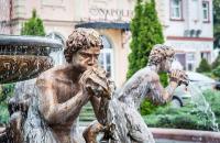 Vonkajšia záhrada v ubytovaní Hotel Napoleon