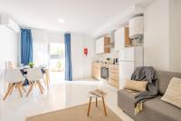 Kuchyň nebo kuchyňský kout v ubytování Santa Pola Apartments
