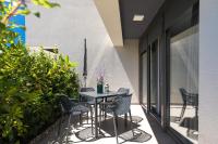 Balkón nebo terasa v ubytování Apartment Art