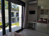 Posteľ alebo postele v izbe v ubytovaní Aprum Apartments 12C