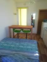 Posteľ alebo postele v izbe v ubytovaní Apartmani Palmas Rijeka