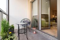 Balkon lub taras w obiekcie BellMi Apartamenty - Parking Gratis, Plaża 5min, Komfort i Relaks