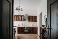 Kuchyňa alebo kuchynka v ubytovaní Apartament Słowackiego 22