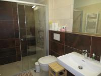 Koupelna v ubytování Apartman Honey