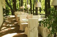 Restaurace v ubytování Парк-Готель "Золотий Пляж"