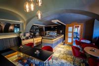 Lounge nebo bar v ubytování Maxmilian Lifestyle Resort
