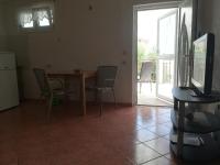 Televízia a/alebo spoločenská miestnosť v ubytovaní Apartman Lidija Čiovo