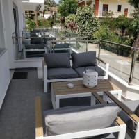 A balcony or terrace at Nea Stira Studios Kondilia